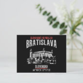 Bratislava Postkarte (Stehend Vorderseite)