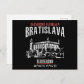 Bratislava Postkarte (Vorne/Hinten)