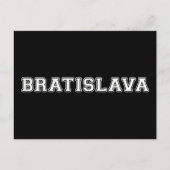 Bratislava Postkarte (Vorderseite)