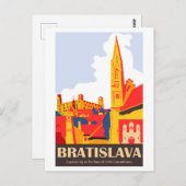 Bratislava Postkarte (Vorne/Hinten)