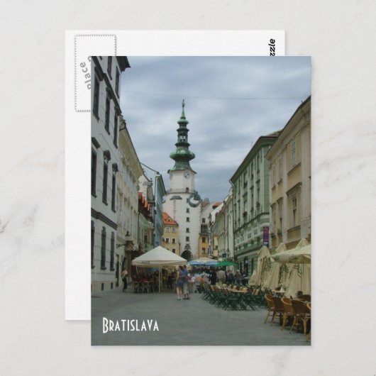 Bratislava Postkarte (Vorne/Hinten)