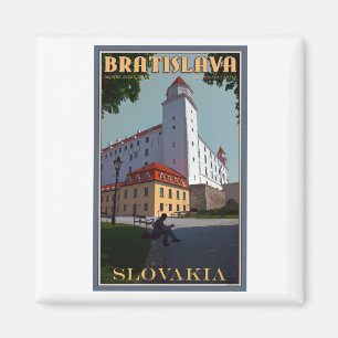 Bratislava-Schloss Magnet