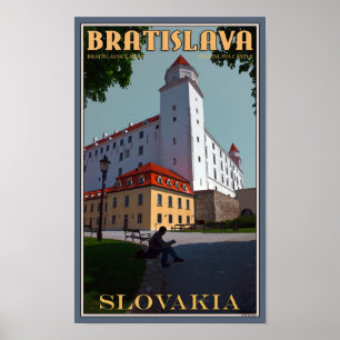 Bratislava-Schloss Poster