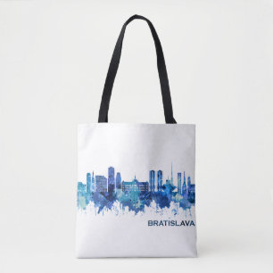 Bratislava Skyline Blue Tasche