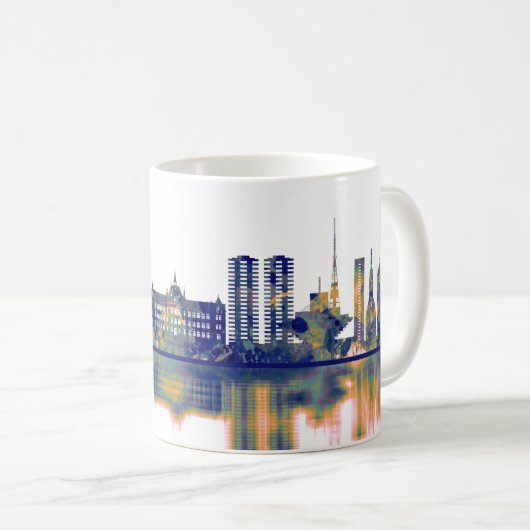 Bratislava Skyline Kaffeetasse (VorderseiteRechts)