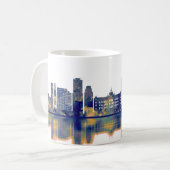 Bratislava Skyline Kaffeetasse (Vorderseite Links)