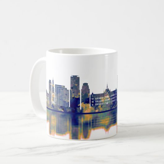 Bratislava Skyline Kaffeetasse (Vorderseite Links)