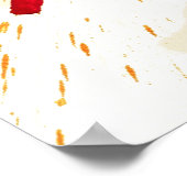 Bratislava Skyline Poster (Ecke)