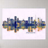 Bratislava Skyline Poster (Vorne)