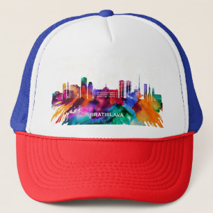 Bratislava Skyline Truckerkappe