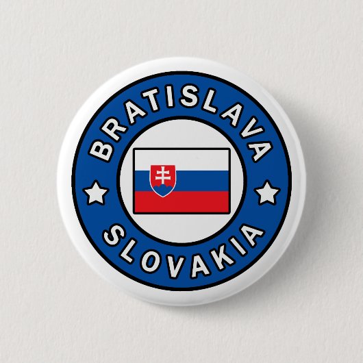Bratislava Slowakei Button (Vorderseite)