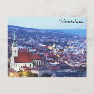 Bratislava Slowakei City Travel Foto Postkarte