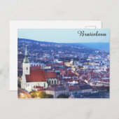 Bratislava Slowakei City Travel Foto Postkarte (Vorne/Hinten)