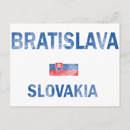 Bratislava Slowakei Designs Postkarte (Vorderseite)
