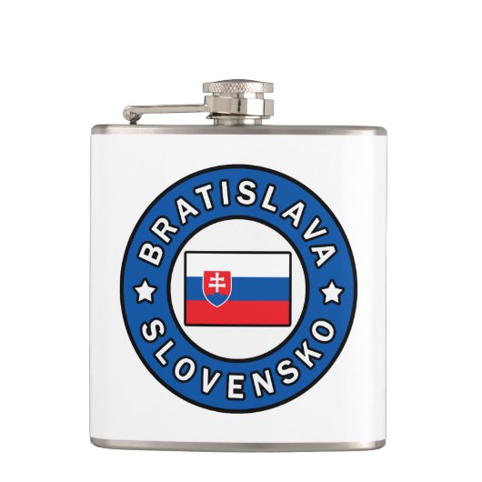Bratislava Slowakei Flachmann (Vorderseite)
