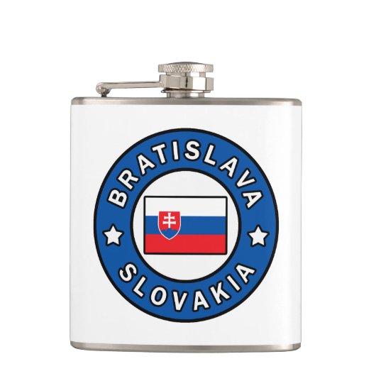 Bratislava Slowakei Flachmann (Vorderseite)