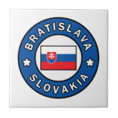 Bratislava Slowakei Fliese (Vorderseite)