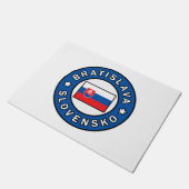 Bratislava Slowakei Fußmatte (Schrägansicht)