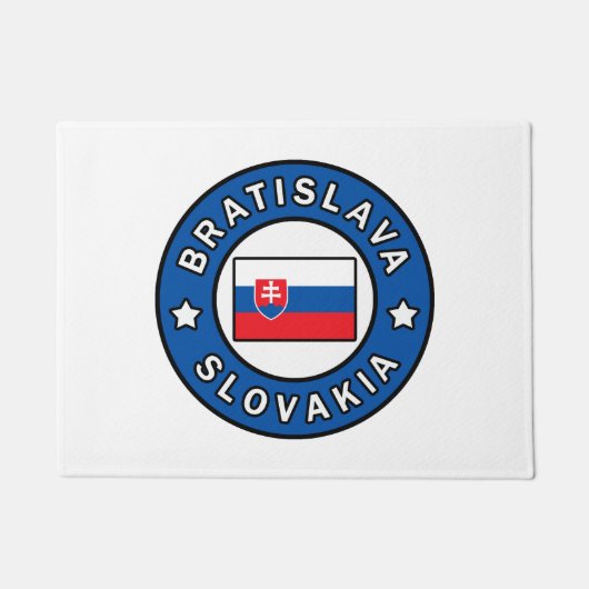 Bratislava Slowakei Fußmatte (Vorderseite)