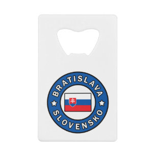 Bratislava Slowakei Geldbeutel Flaschenöffner