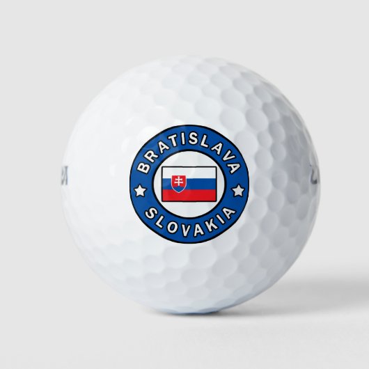 Bratislava Slowakei Golfball (Vorderseite)