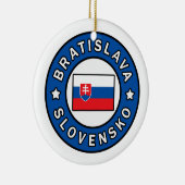 Bratislava Slowakei Keramik Ornament (Rechts)