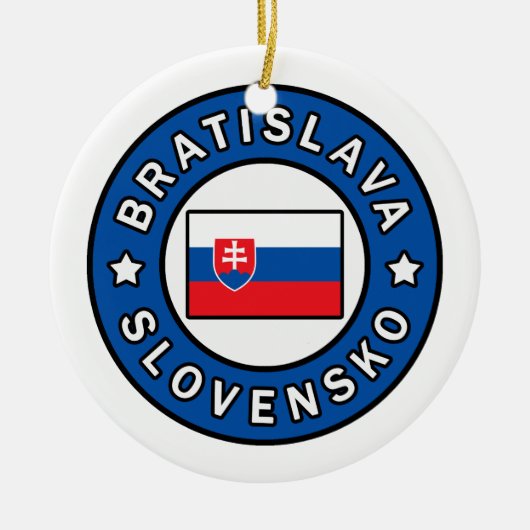 Bratislava Slowakei Keramik Ornament (Vorne)