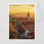 Bratislava Slowakei Kunstreise berühmter Ort Postkarte (Vorderseite)