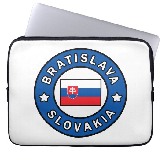 Bratislava Slowakei Laptopschutzhülle (Vorderseite)