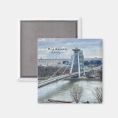 Bratislava - Slowakei Magnet (Vorderseite/Rückseite)