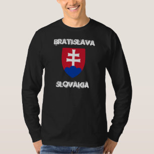 Bratislava, Slowakei mit Wappen T-Shirt