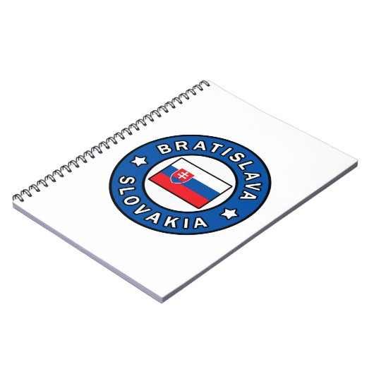 Bratislava Slowakei Notizblock (Linke Seite)