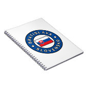 Bratislava Slowakei Notizblock (Rechte Seite)