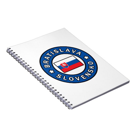 Bratislava Slowakei Notizblock (Rechte Seite)