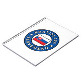 Bratislava Slowakei Notizblock (Linke Seite)