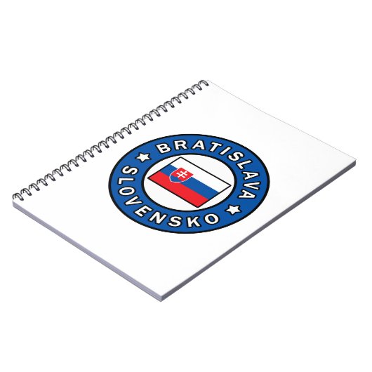 Bratislava Slowakei Notizblock (Linke Seite)
