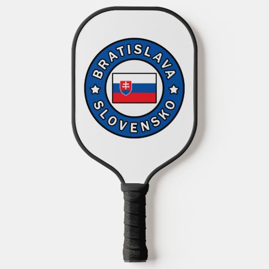 Bratislava Slowakei Pickleball Schläger (Vorderseite)