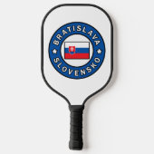 Bratislava Slowakei Pickleball Schläger (Rückseite)