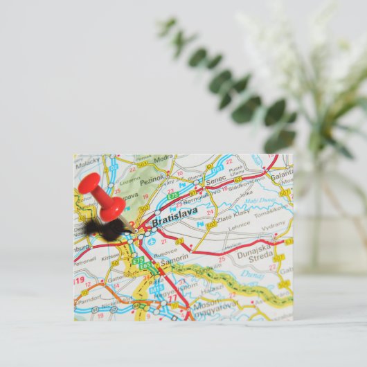 Bratislava, Slowakei Postkarte (Stehend Vorderseite)