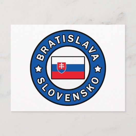 Bratislava Slowakei Postkarte (Vorderseite)