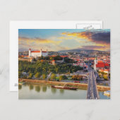 Bratislava, Slowakei Postkarte (Vorne/Hinten)
