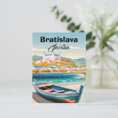 Bratislava Slowakei Reise Postkarten Kunst, Bratis (Stehend Vorderseite)