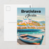 Bratislava Slowakei Reise Postkarten Kunst, Bratis (Vorne/Hinten)