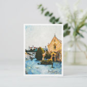 Bratislava Slowakei Schöne Landschaft mit Ölmalere Postkarte (Stehend Vorderseite)