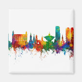Bratislava Slowakei Skyline Magnet (Vorne)