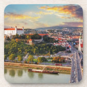 Bratislava, Slowakei Untersetzer (Vorderseite)