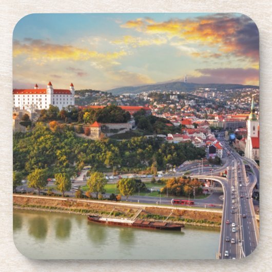 Bratislava, Slowakei Untersetzer (Vorderseite)