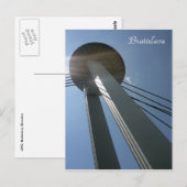 Bratislava ufo hoch postkarte (Vorne/Hinten)