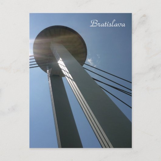 Bratislava ufo hoch postkarte (Vorderseite)