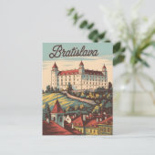 Bratislava Vintag Postkarte (Stehend Vorderseite)